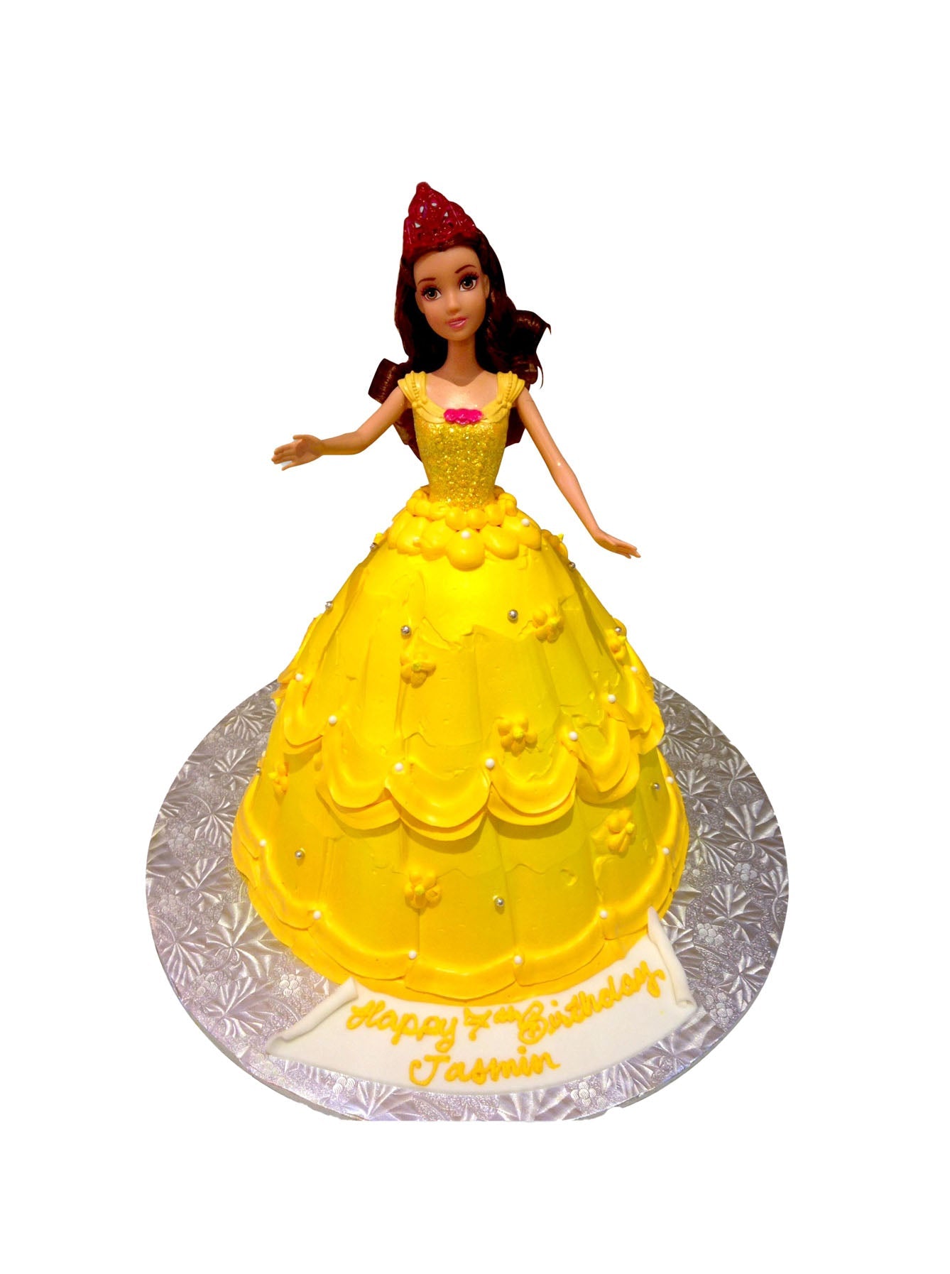 Jasmin Barbie Doll Cake