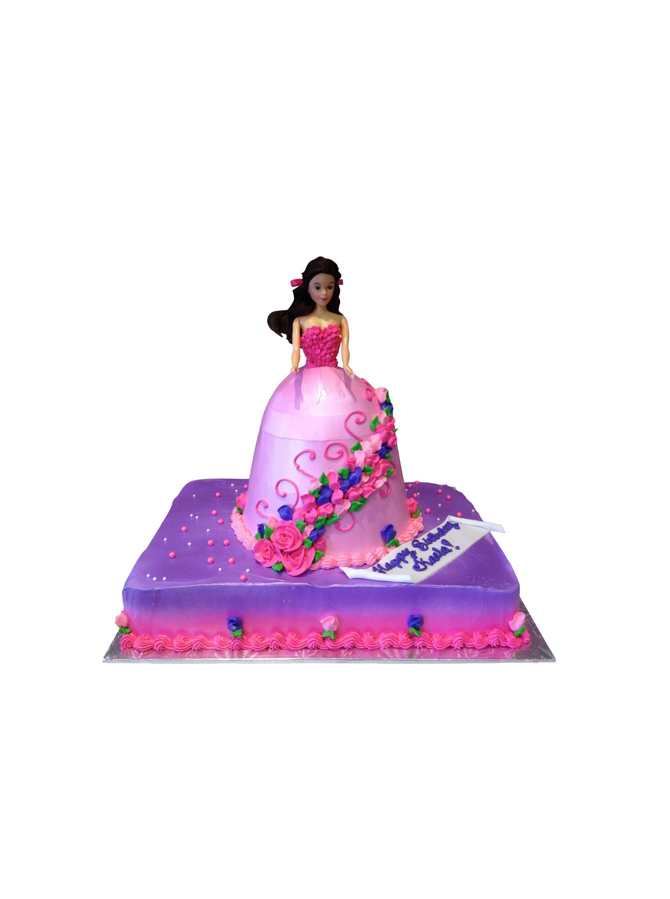 Karla Barbie Doll Cake
