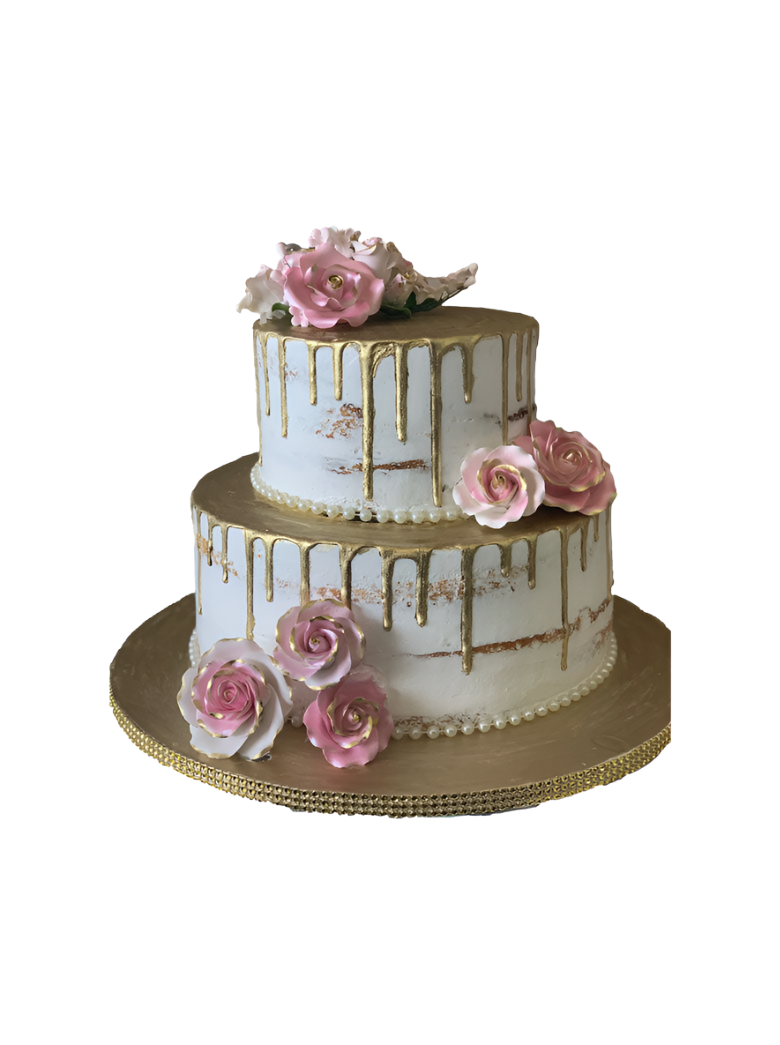 Naked Flower Cake