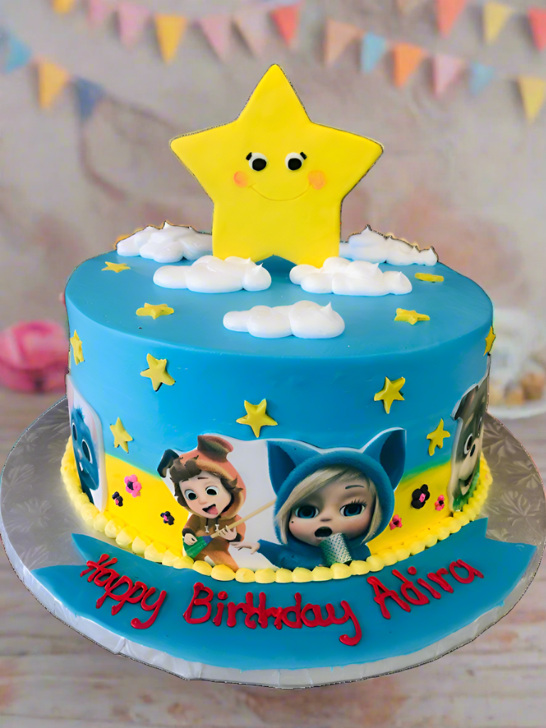 Dave & Ava Birthday Cake