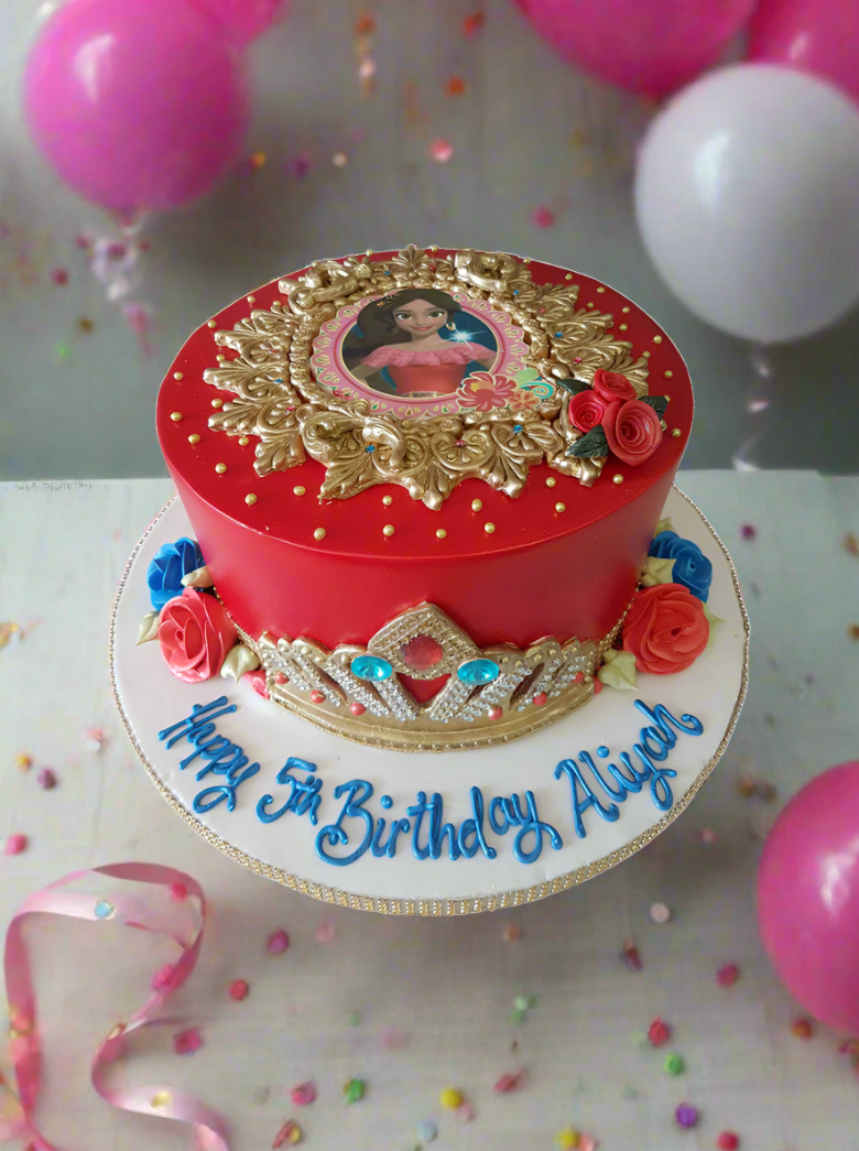 Princess Elena Birthday Cake