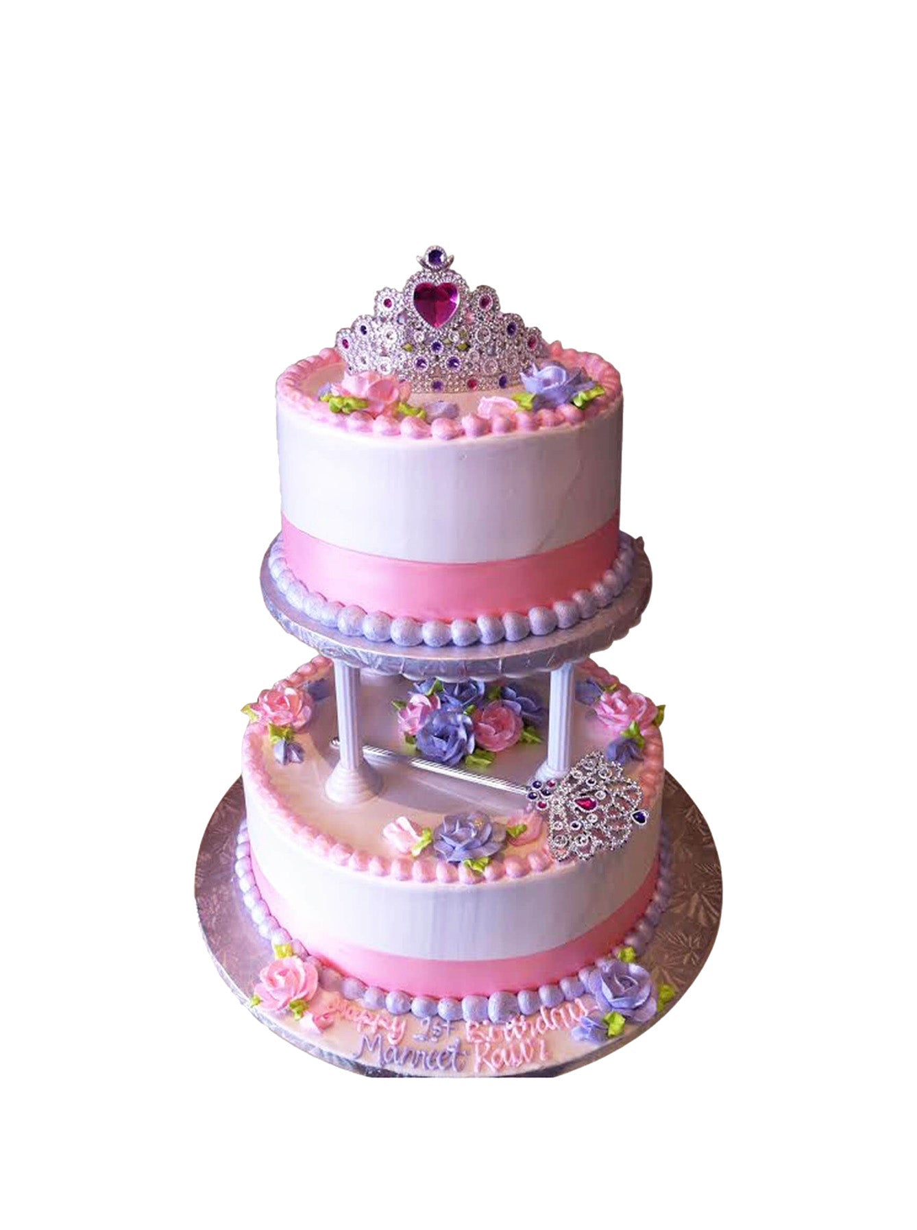 Queen Crown Tiered Cake