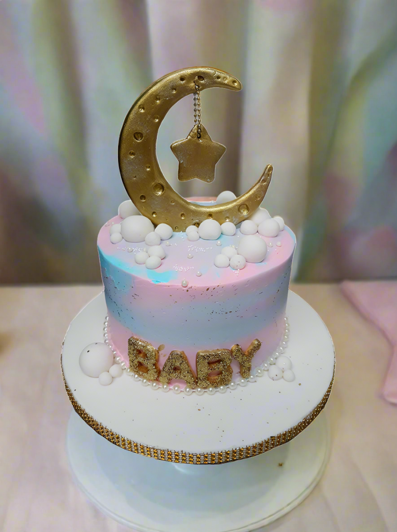 Raj & Harminder Baby Shower Cake
