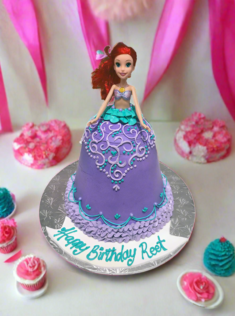 Reet Ariel Doll Cake