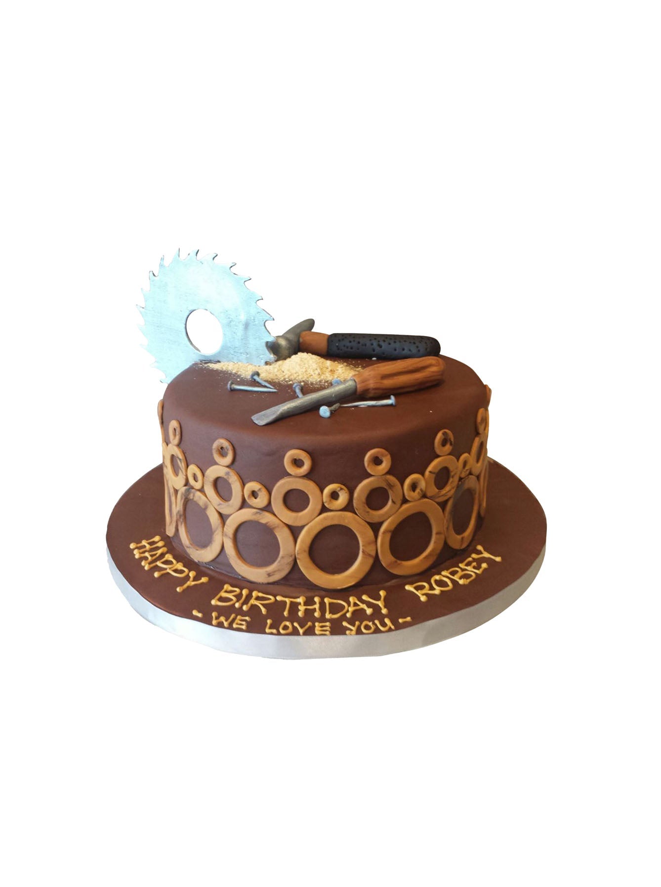 Robey Mechanic Fondant Cake