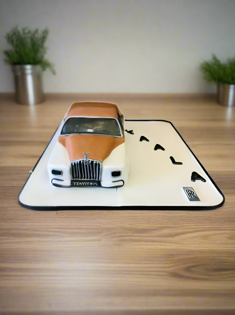 Rolls-Royce 3D Molded Car Cake