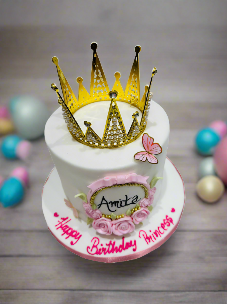 Ryka Fondant Birthday Cake