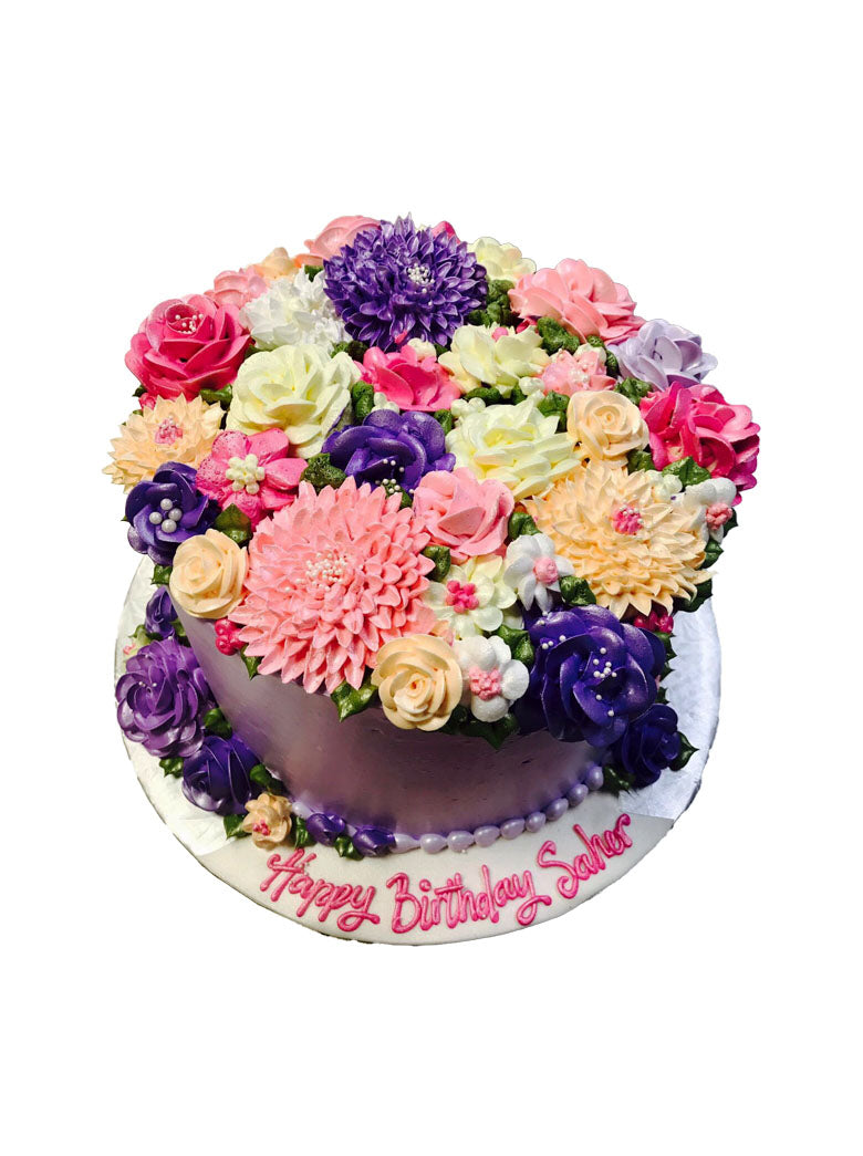 Saher Flower Cake