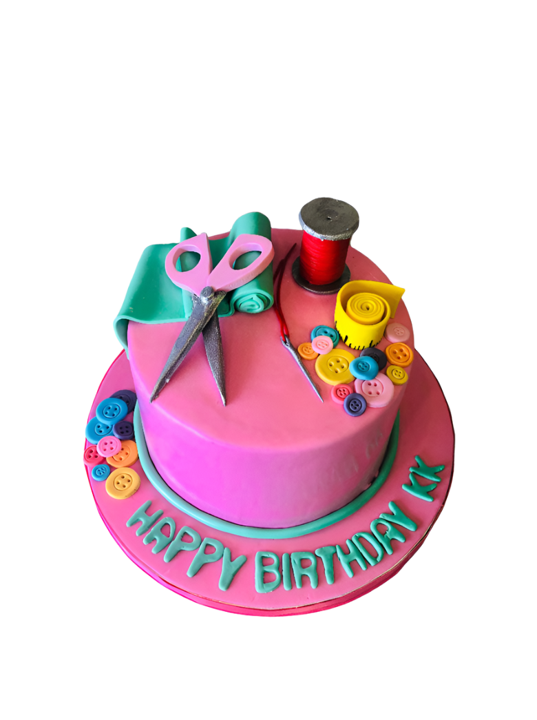 Sewing Fondant Cake