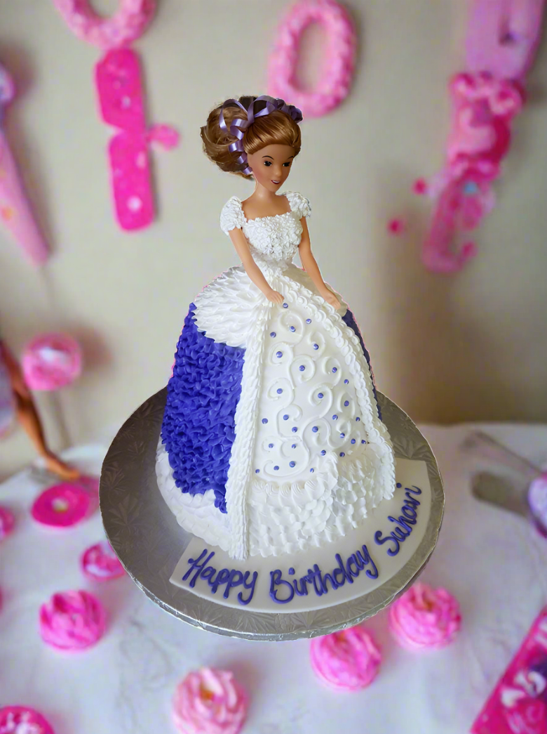 Suhavi Barbie Doll Cake