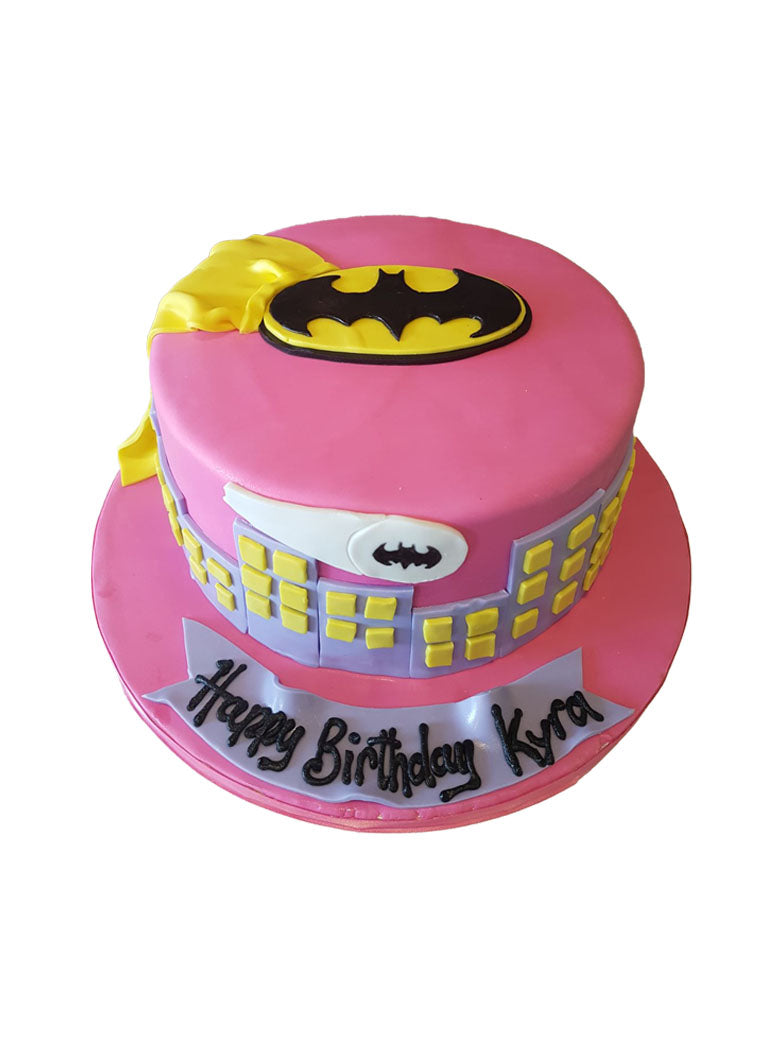 Supergirl Fondant Cake