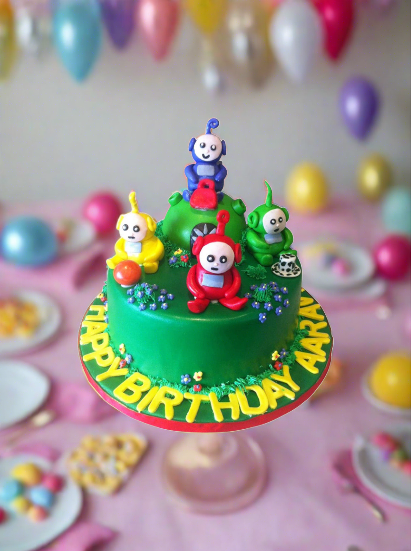 Teletubbies Fondant Cake