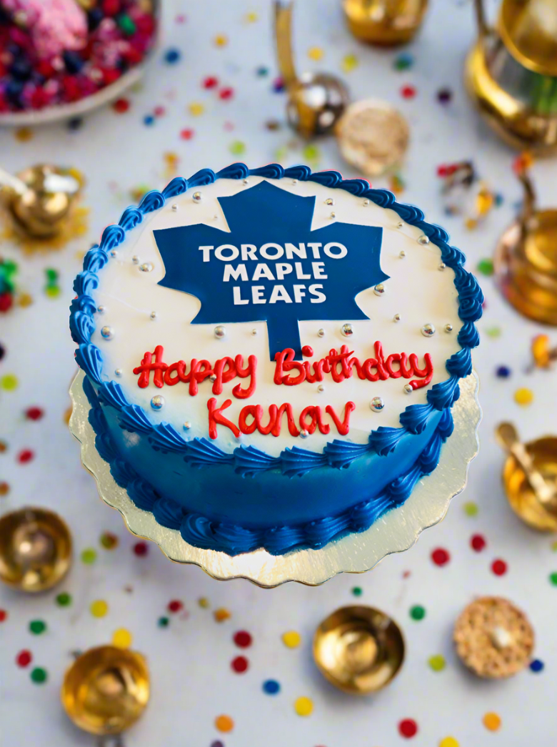 Toronto Maple Leafs Photo Cake