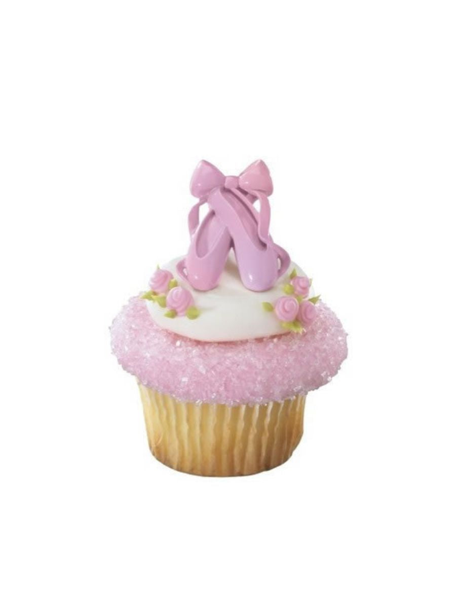 Ballet Slipper Cupcakes - (Pack of 6)
