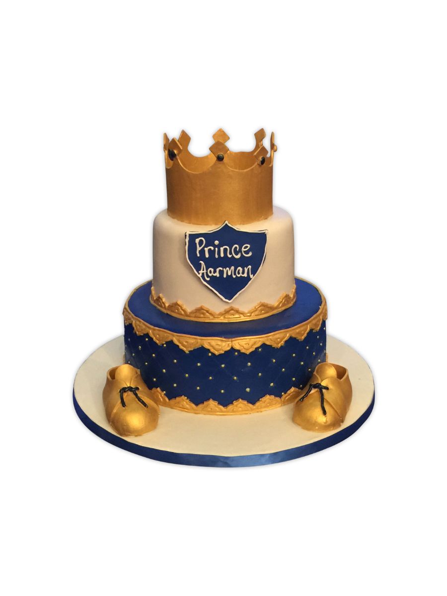 Prince Aarman Crown Cake