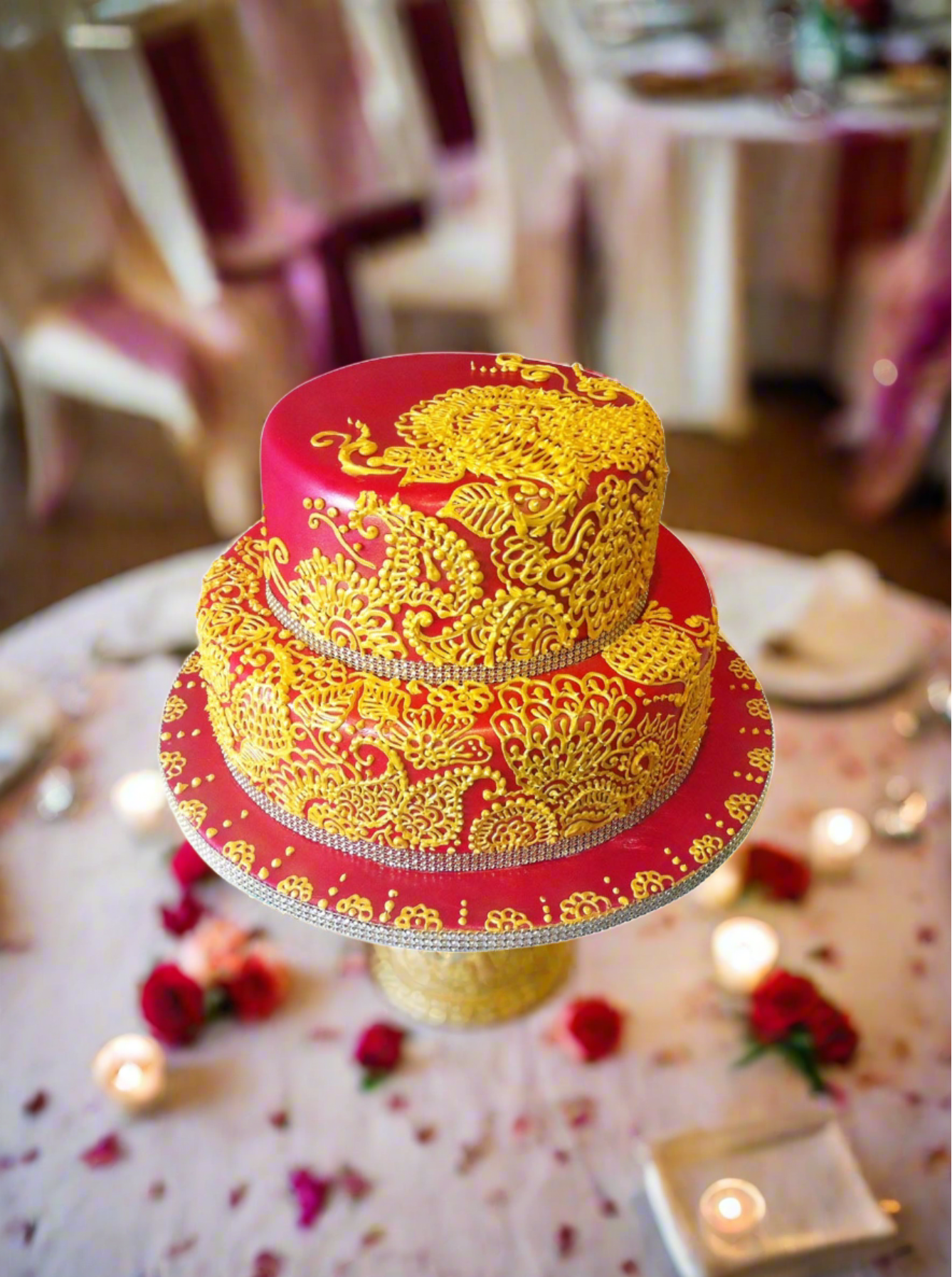 Zelda Henna Wedding Cake