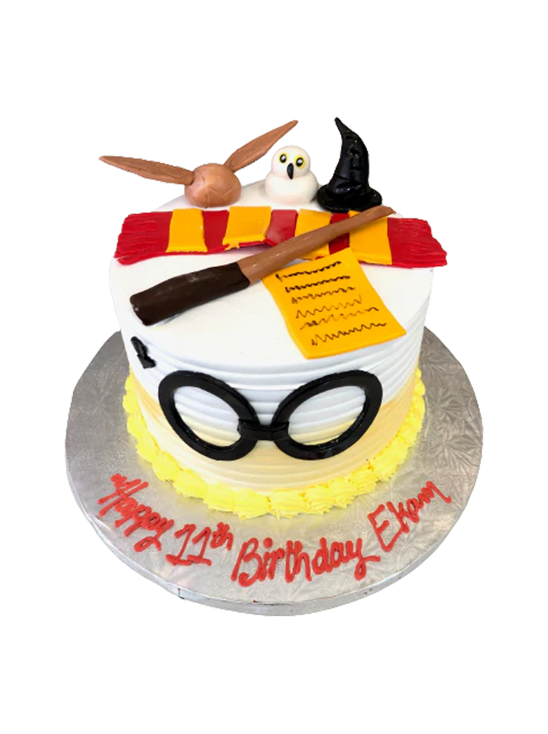 Ekam Harry Potter Cream Cake