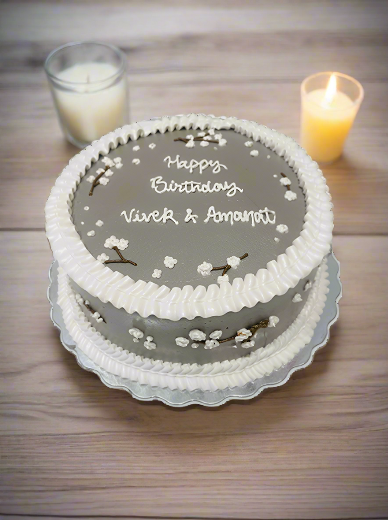 Amanat Floral Cream Cake