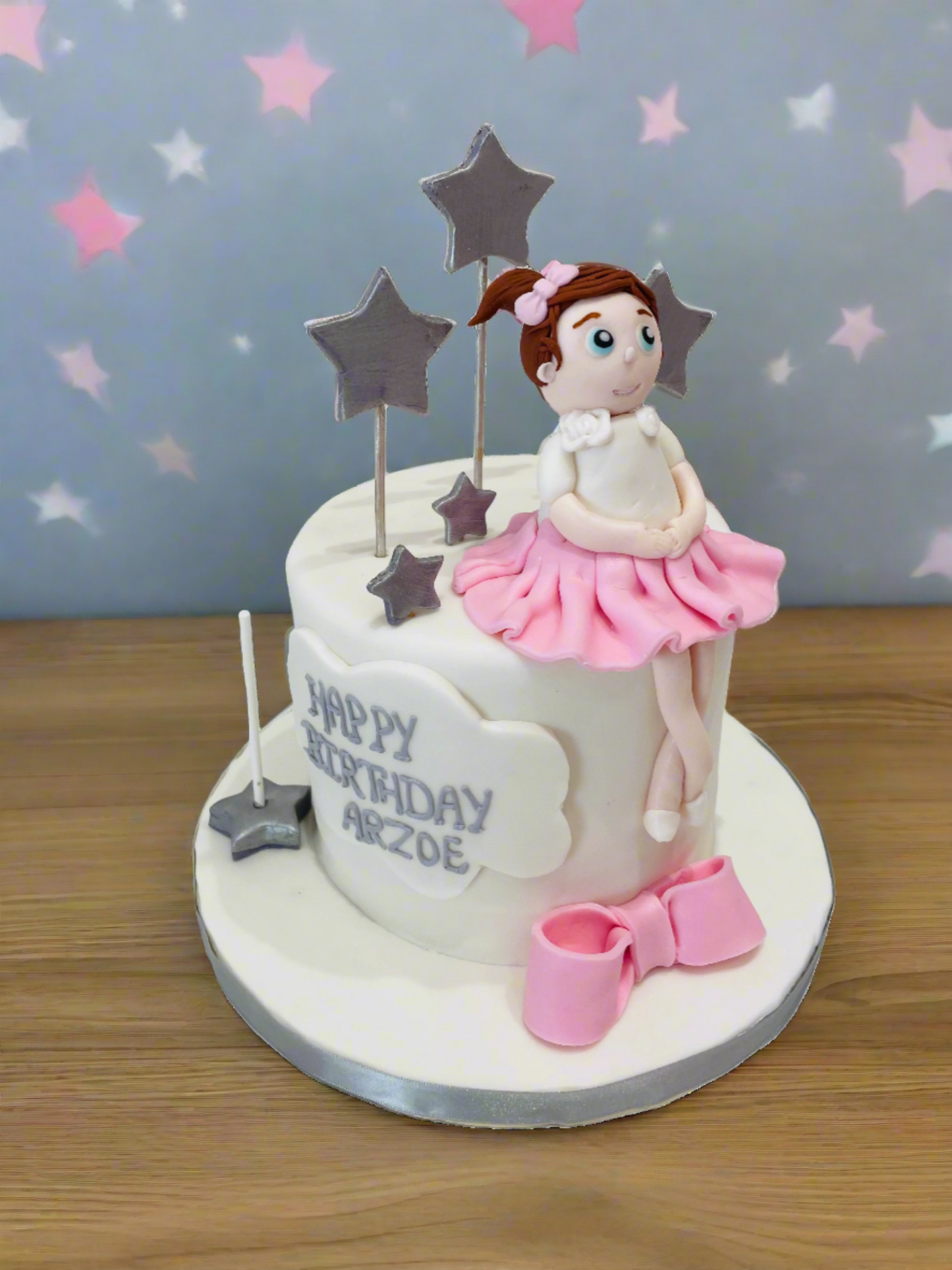 Ballerina Fondant Cake