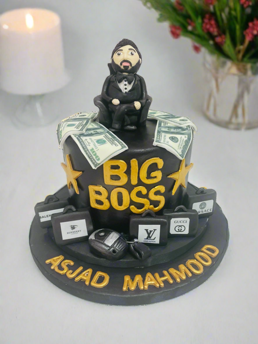 Big Boss Fondant Cake