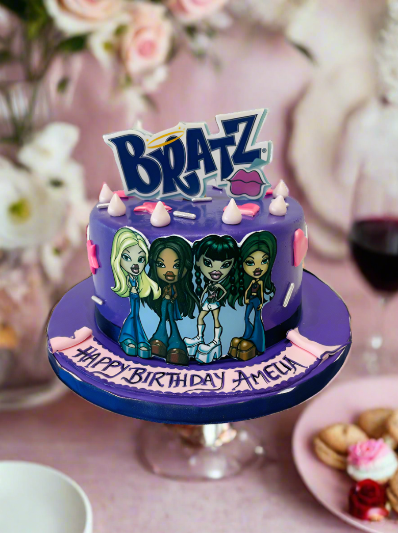 Bratz Fondant Cake