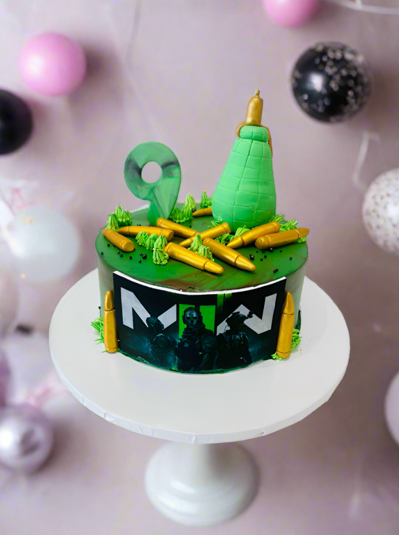 Call Of Duty Cream Cake