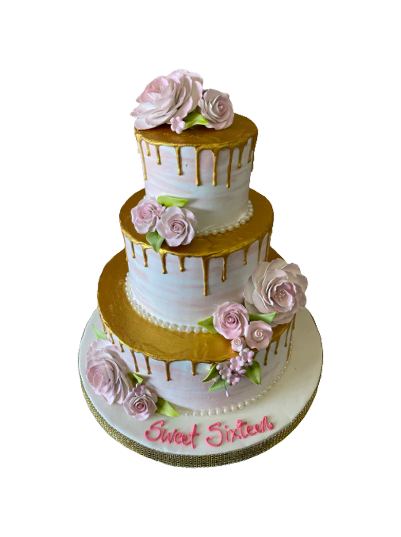Colline Sweet Sixteen Cake