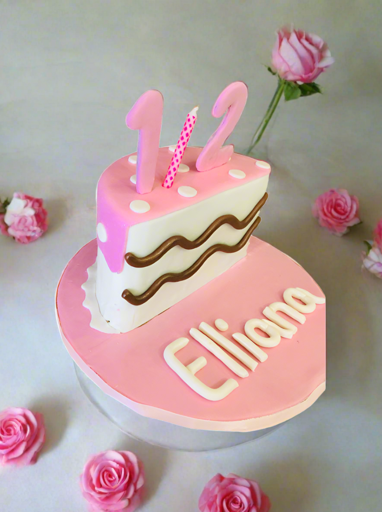 Elliana Half Birthday Cake.