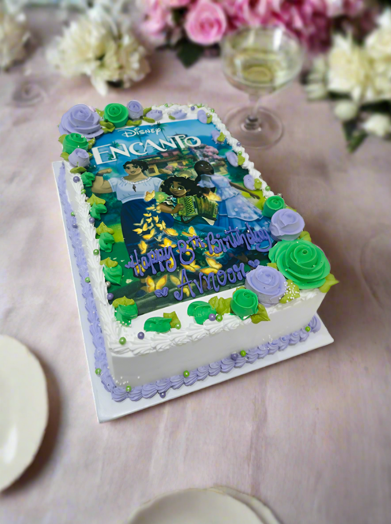 Enchanto Photo Cake