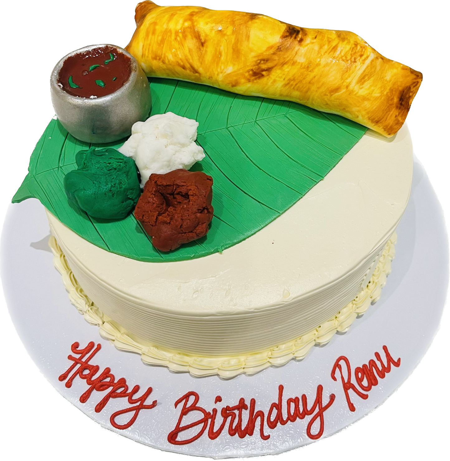 Dosa Theme Birthday Cake