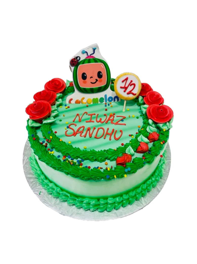 Niwaz Cocomelon Birthday Cake