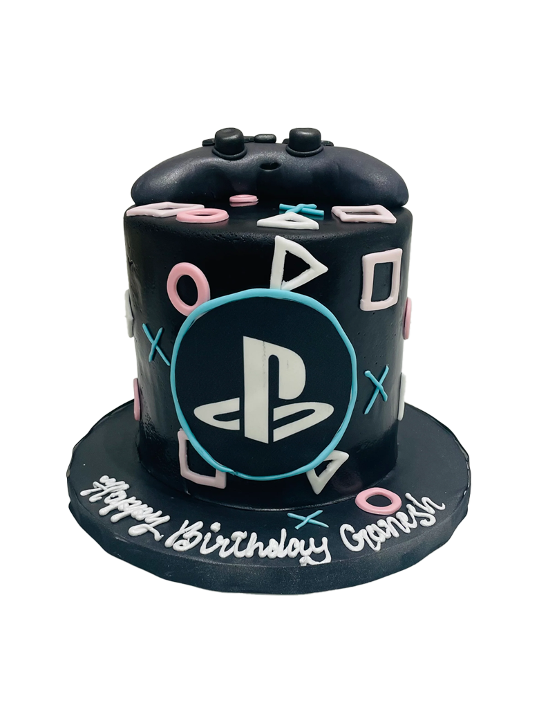 Playstation Fondant Cake