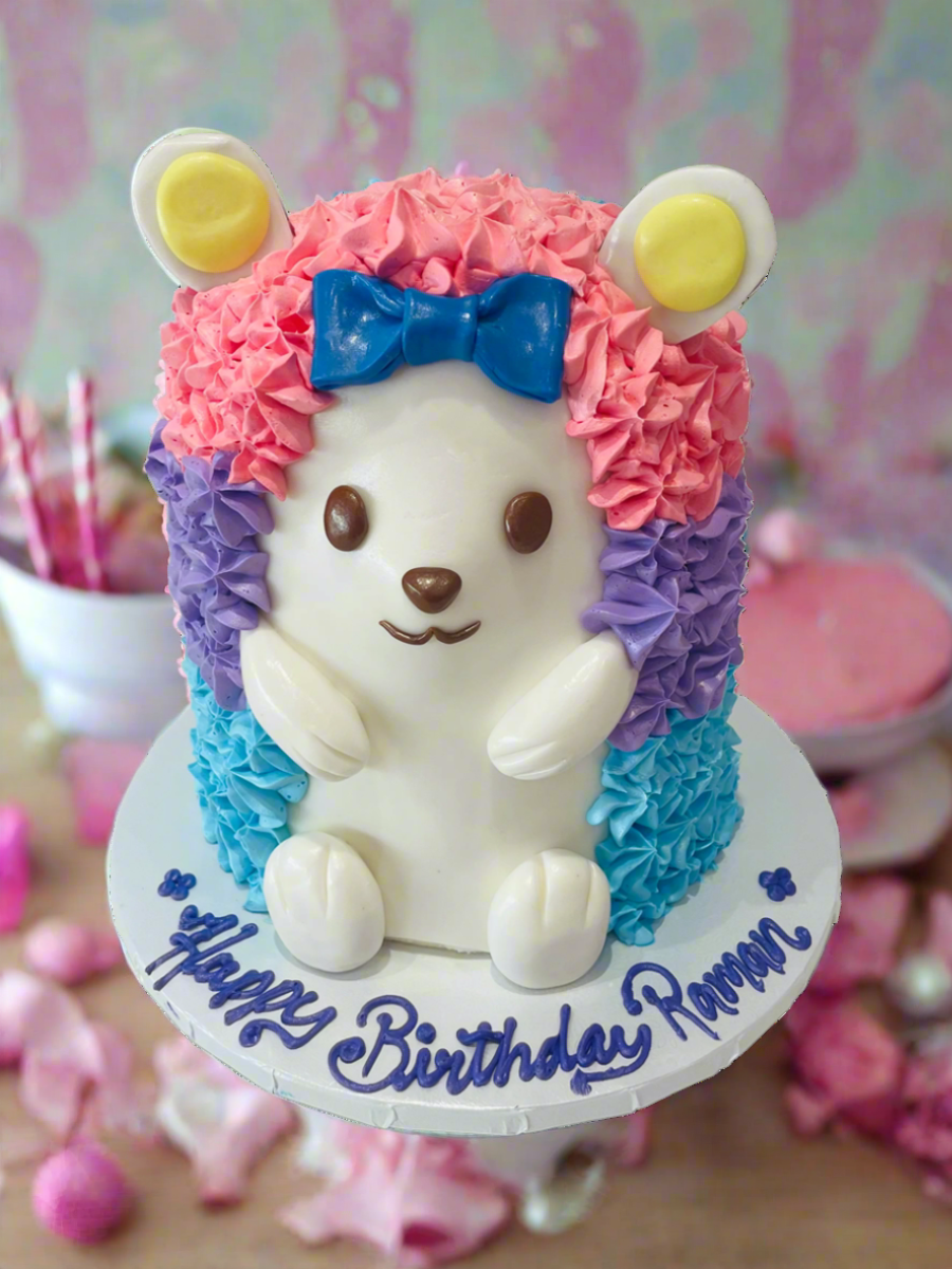 Raccoon Cream Cake