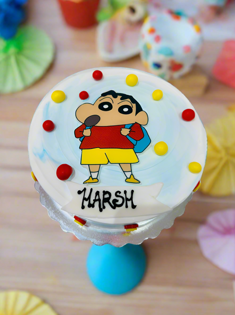 Shin-Chan Photo Cake