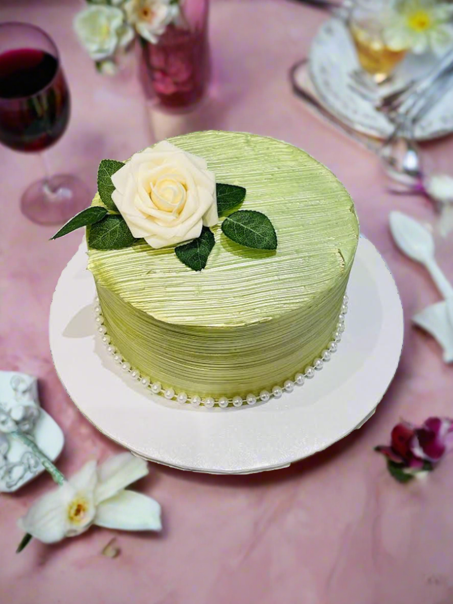 Sim Mint Green Birthday Cake