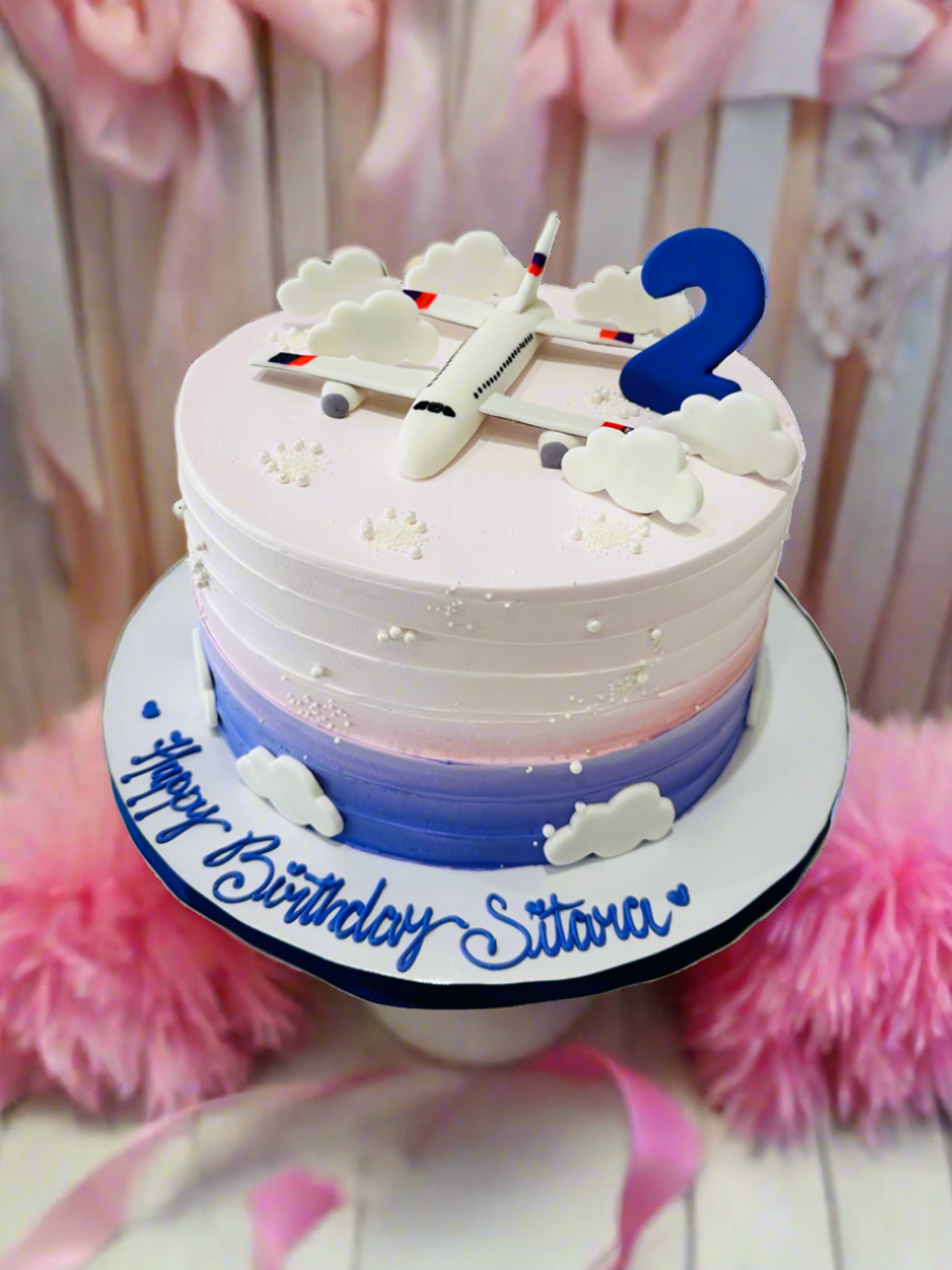 SITARA PLANE CREAM CAKE
