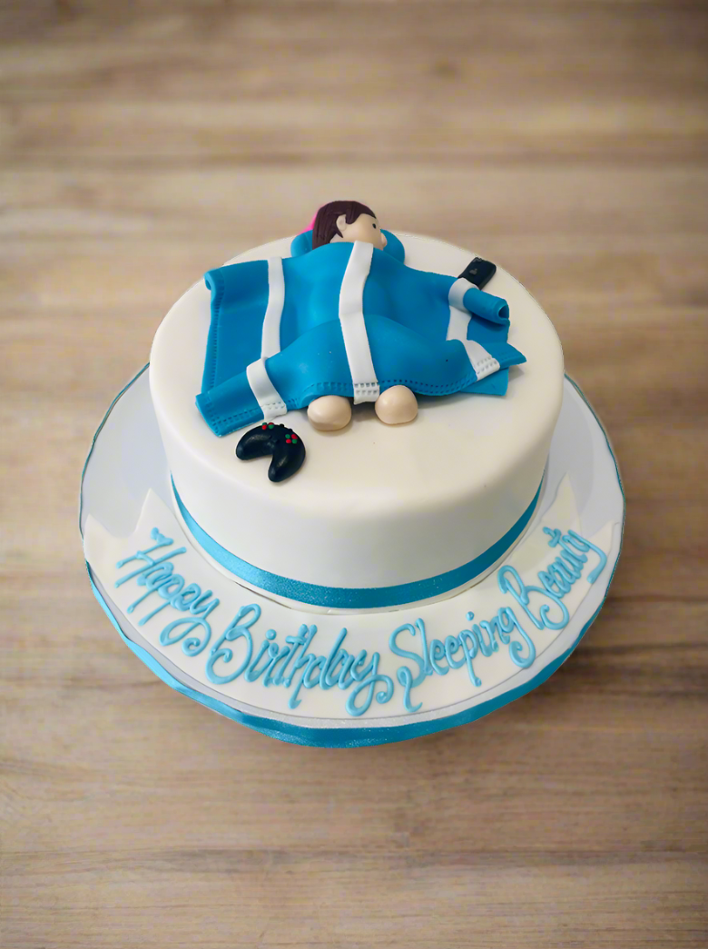 Sleeping Beauty Fondant Cake