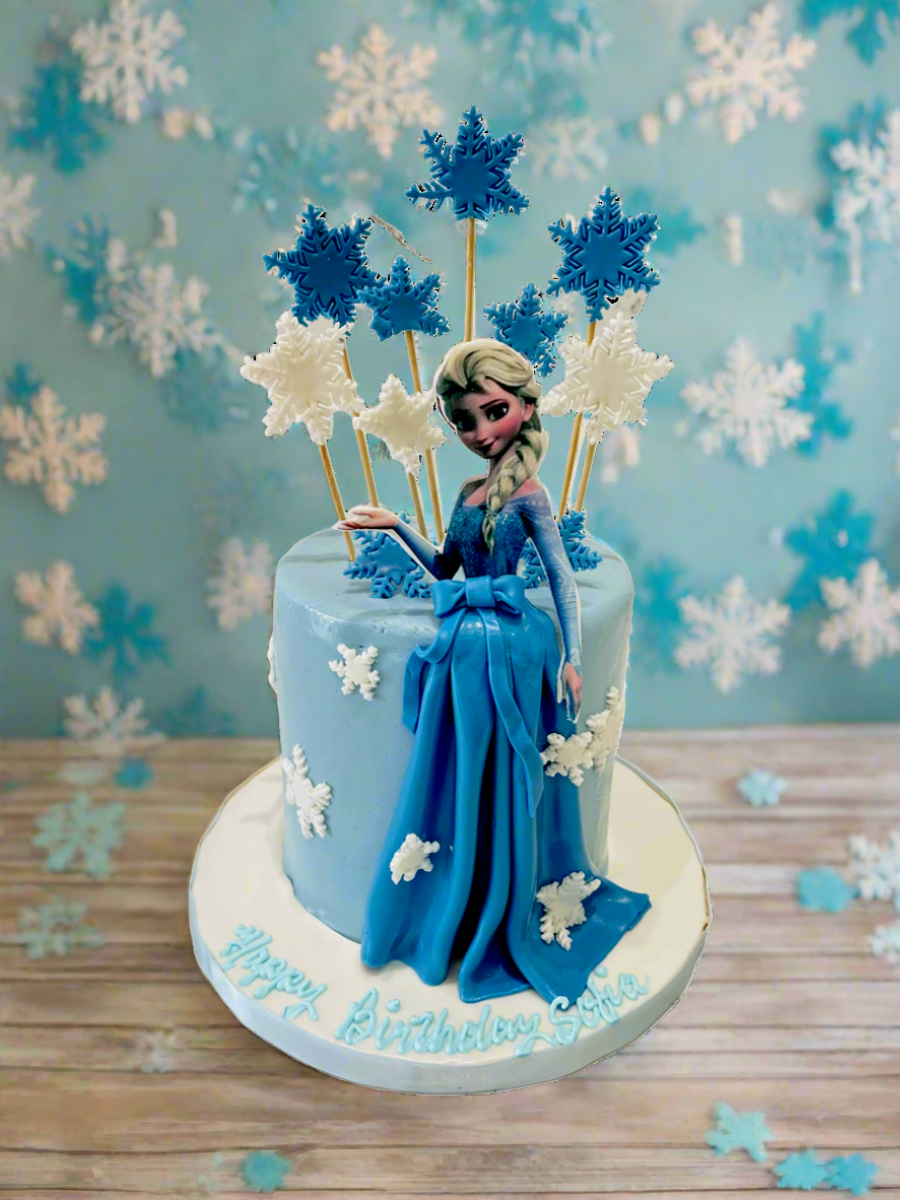 Sofia Frozen Fondant Cake