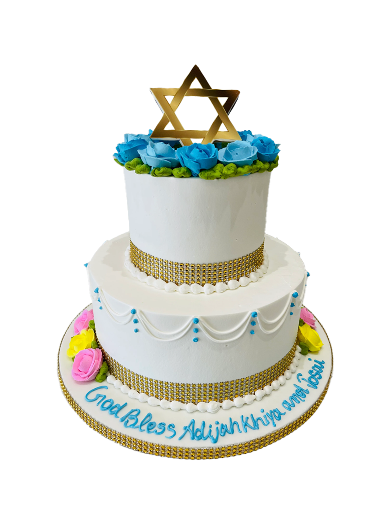 Star Of David Cream Cake