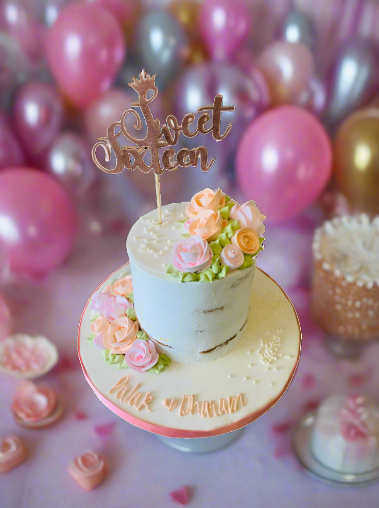 Akriti Sweet Sixteen Birthday Cake