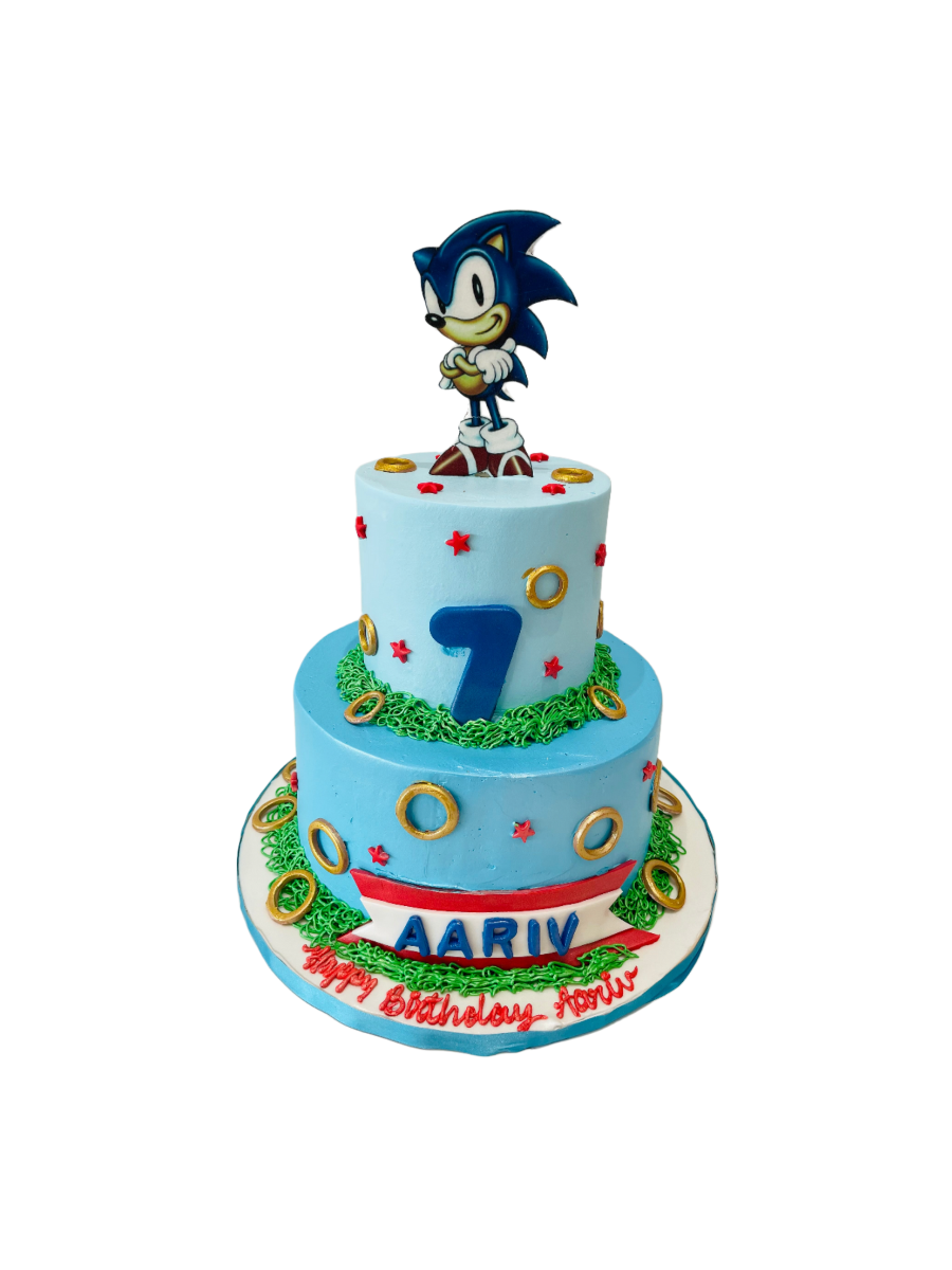 Aariv Sonic Cream Tiered Cake