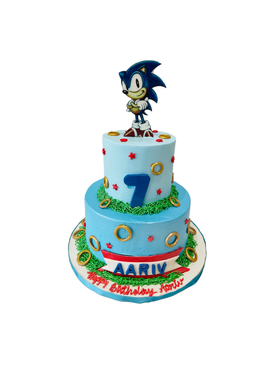 Aariv Sonic Cream Tiered Cake