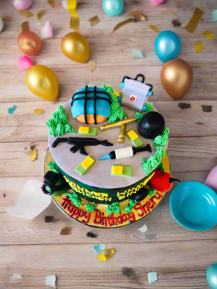 Pubg Birthday Cake
