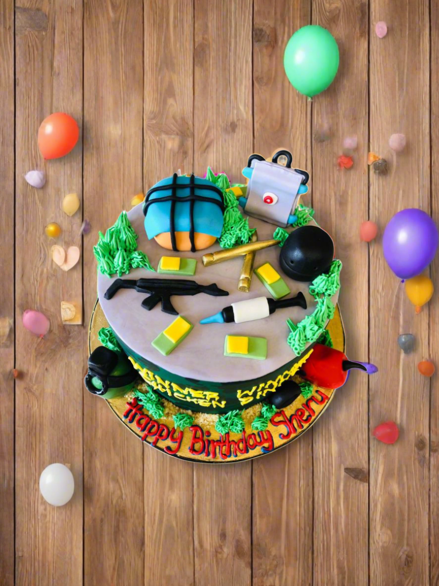 Pubg Birthday Cake