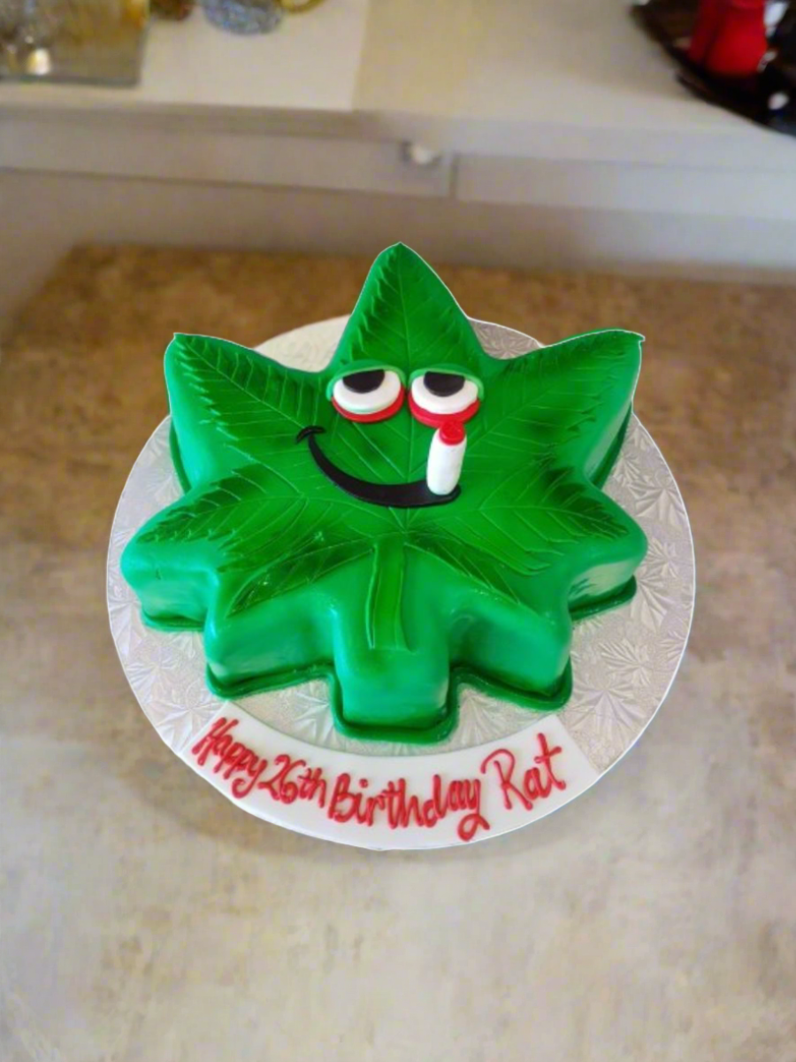 Weed Molded Cake