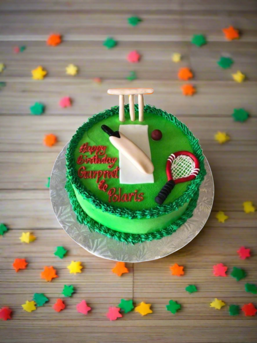 Cricket Birthday Cake