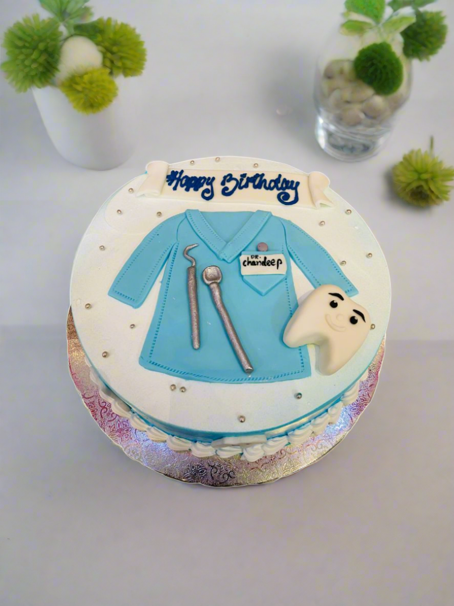 Dental Cream Cake