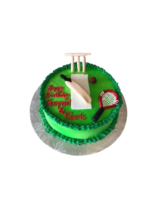 Cricket Birthday Cake