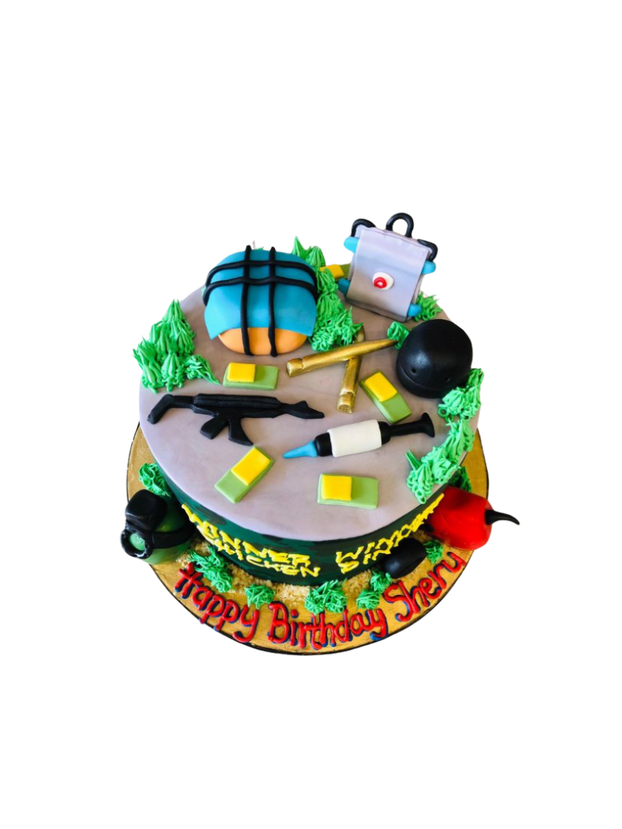 Pubg Birthday Cake