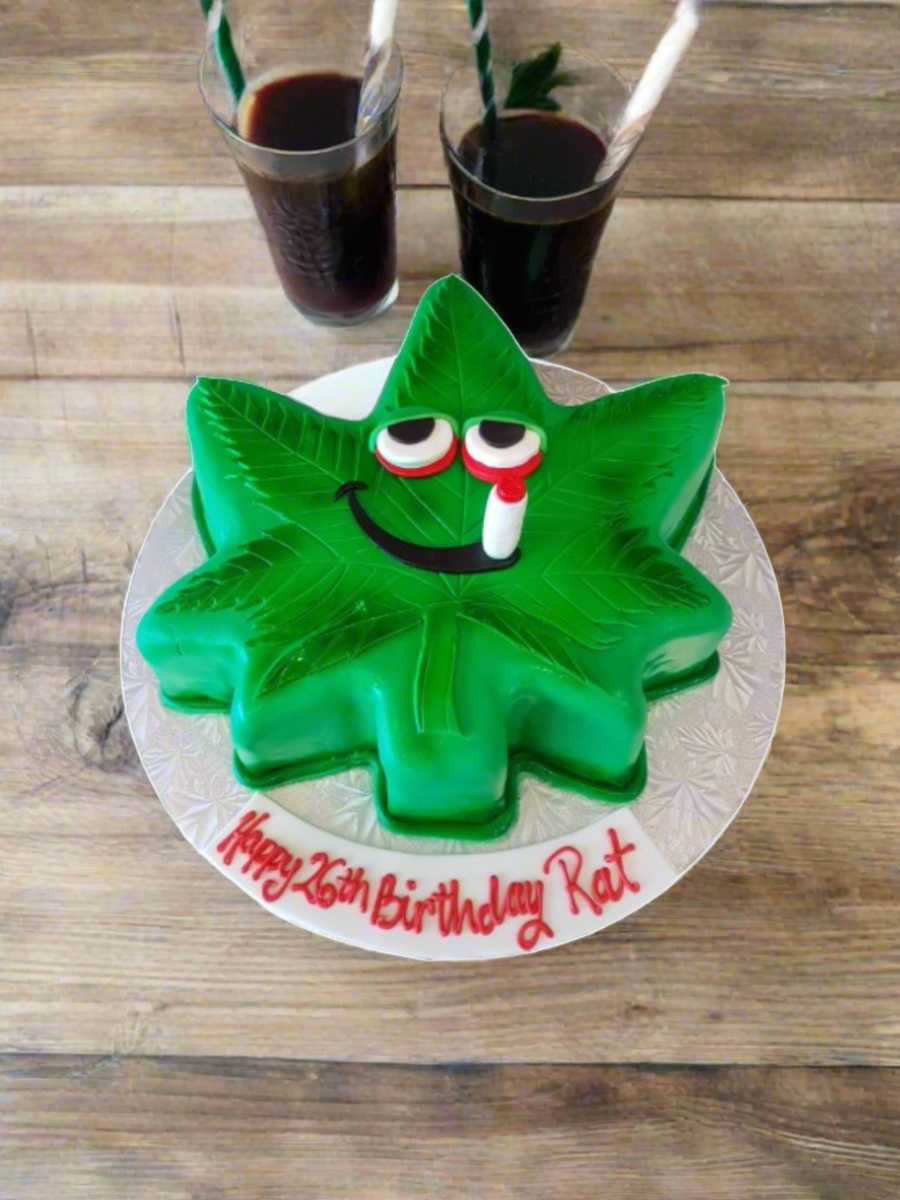 Weed Molded Cake